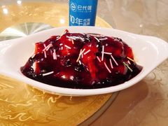 蓝莓山药泥-金牌餐厅·天津菜·八珍豆腐·老爆三(瓷房子店)