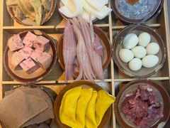 九宫格荤菜-芈重山老火锅(广州首店)