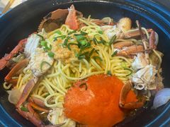 招牌香辣蟹面-不仔客海鲜·烧烤·270度海景餐厅(大东海店)