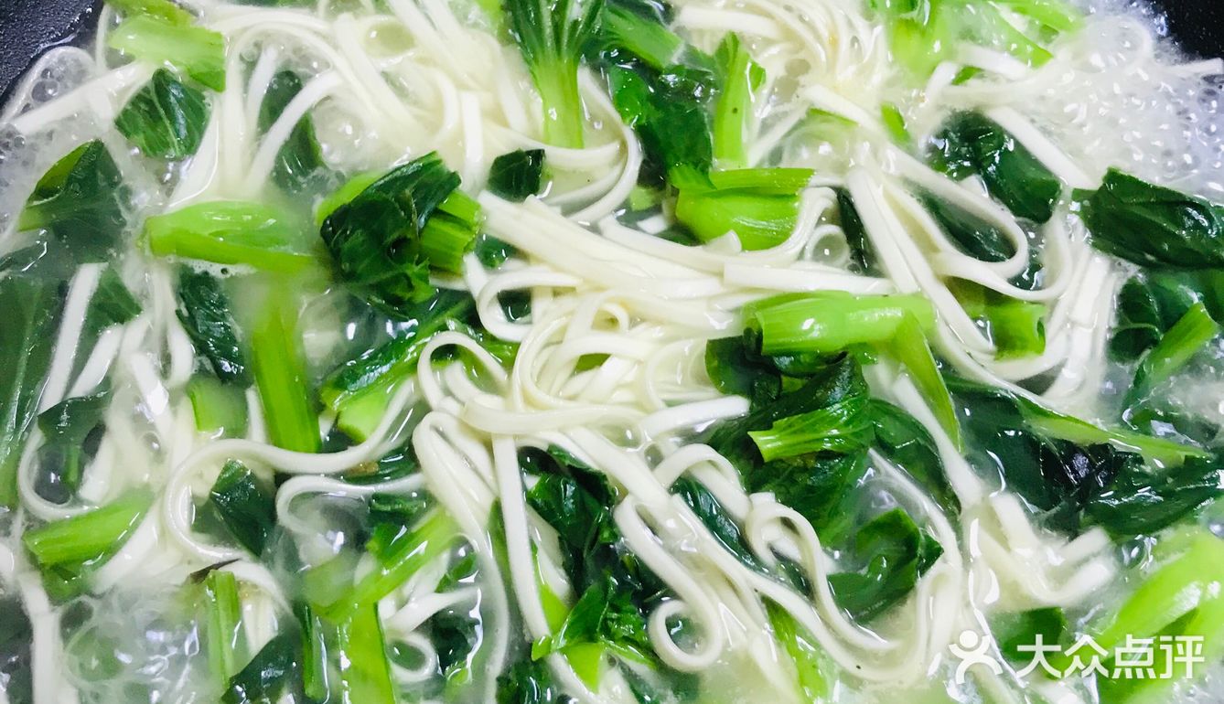 秋高气爽，汤面一碗，极其舒适