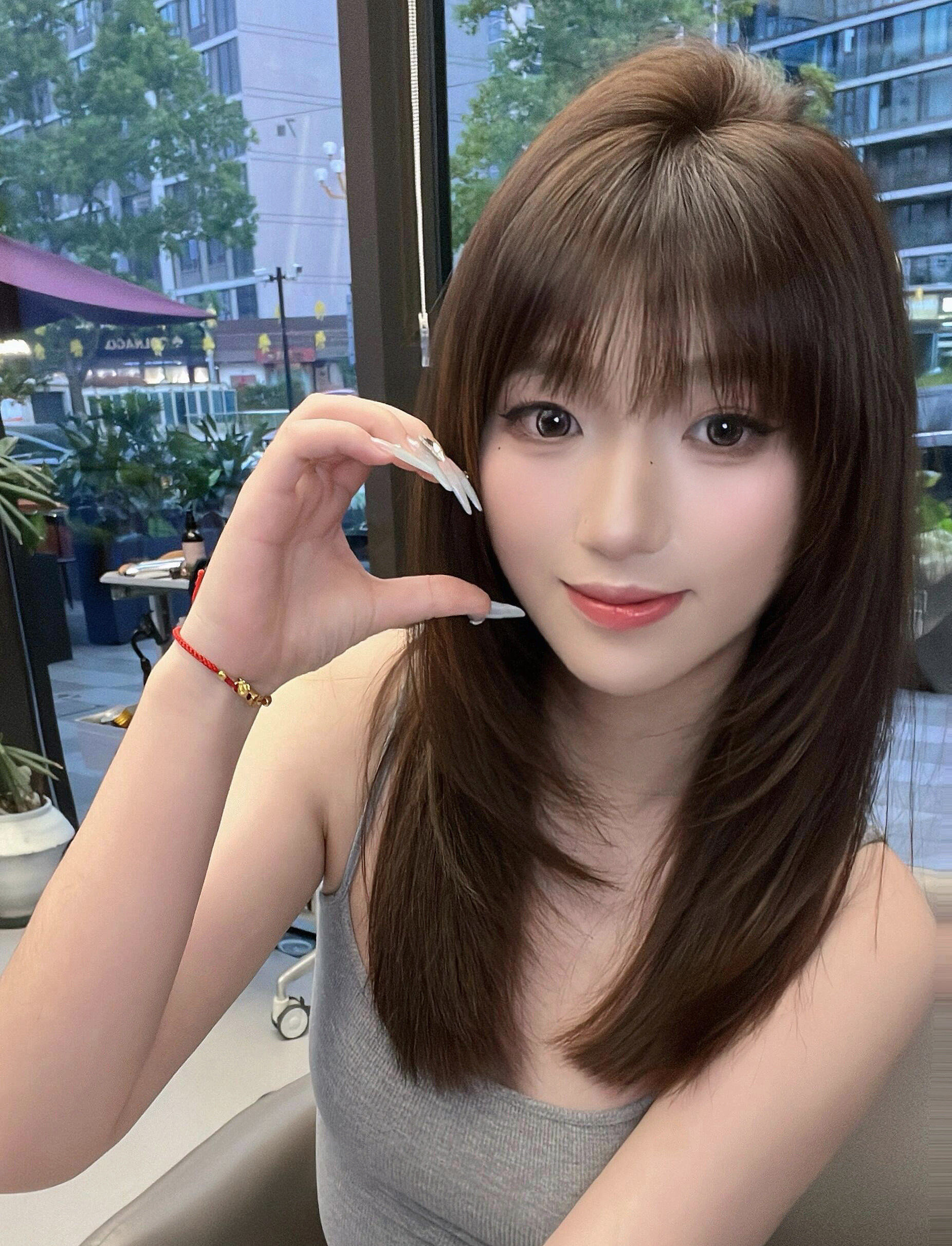 最好看的中长发之一可披可扎