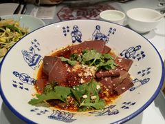 辣子蒜羊血-汉唐宴长安食府