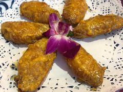 风沙黄金鸡翅-龙桥私厨·姜花菊花过桥鱼·顺德菜(容桂店)