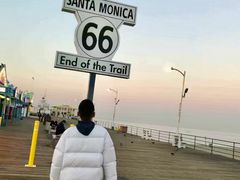 -66号公路起点牌