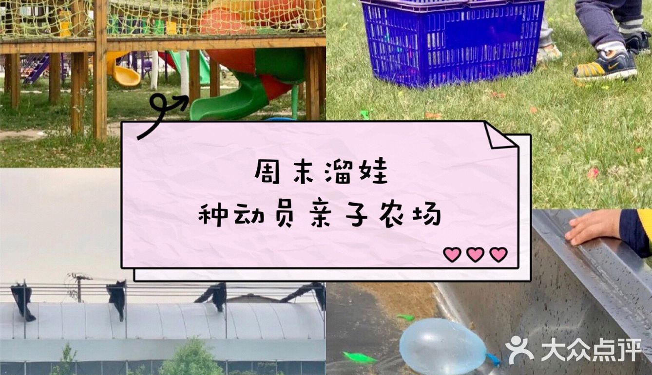 周末溜娃👉种动员亲子农场👈