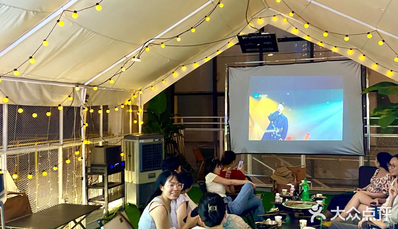 广州❗️绿植工业风露营烧烤～好有氛围感🤩