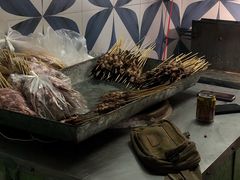 -劳动公园新疆人烤腰子