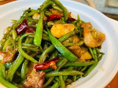 沙煲扁豆丝-锦小馆(安贞店)