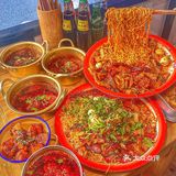 重庆盘盘麻辣烫天花板9.9⭕️吃到撑！巨麻巨辣