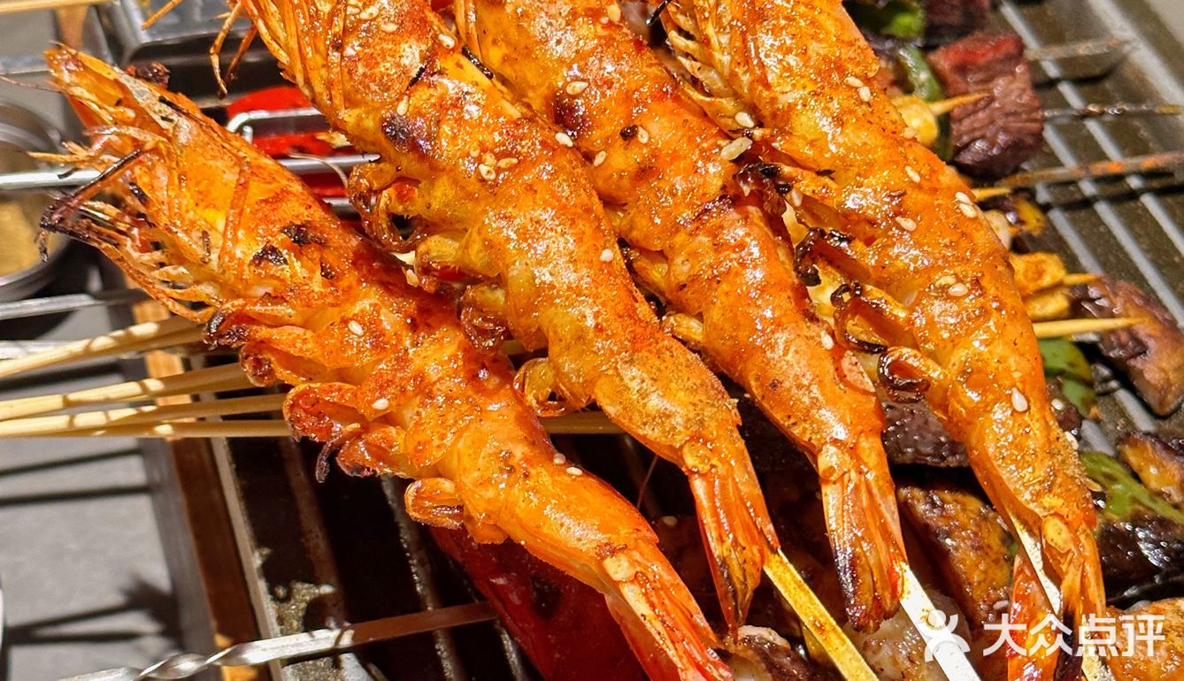  馋哭隔壁小孩的炭烤铺～超绝包浆豆腐