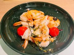 西班牙橄榄油煎海虾-幸薈飯堂