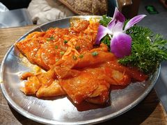 -明洞阿姨·韩式酱蟹烤肉·创意料理(三元桥店)