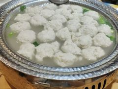小船黄花鱼丸汤-小船渔村•大连菜•大连焖鱼(明泽街店)