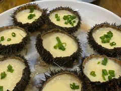 海胆蒸蛋-蓝湾碧波·老字号·疍家非遗海上餐厅