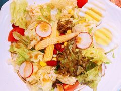 拌蔬菜-明洞阿姨·韩式酱蟹烤肉·创意料理(三元桥店)