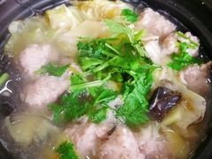 砂锅白菜丸子-北大地皖峰饭馆