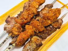纯羊肉烤肉-歹歹的加个面过油肉拌面(贵州路店)