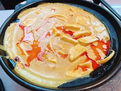 咖喱海鲜豆腐煲-肥仔文澳门猪骨煲(南京西路店)