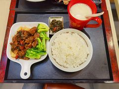 秘制三杯鸡饭饮料套餐-永和大王(中关二店)