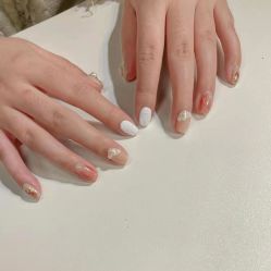 -复古绿·少女主题美甲美睫