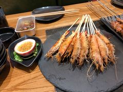 烤基围虾-烧货·活海鲜炭烧(湖滨商业街店)