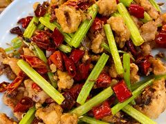 干煸鱿鱼须-陈傻子餐厅(世纪都会店)