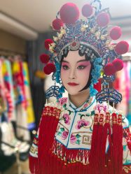 -胭脂猫京剧摄影