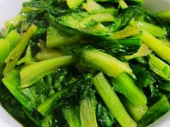炒油麦菜-满記土窑烧鷄波浪山莊
