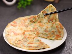 葱油饼-台北楚楚园馅饼粥(虹桥南丰城店)