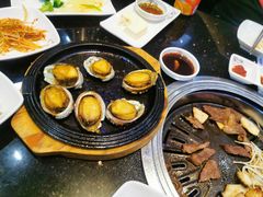 烤鲍鱼-青松馆韩国料理(香港中路佳世客店)