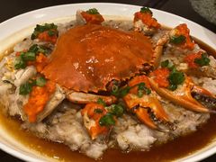 和乐蟹蒸手剁肉饼-广州文华东方酒店·江-由辉师傅主理