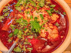 冒脑花-成都你六姐·牛肉冒菜(上海环宇荟店)
