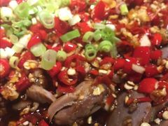 特色拌鸡胗-火焰枪蛋·烧烤(奉天街店)