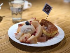 水蜜桃梳芙厘-Ufufu cafe(天神巷店)