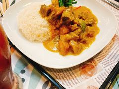 港式咖喱牛腩饭-幸运茶餐厅(龙海商业广场店)