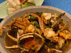 笋干菜笃湖蟹-老淳安—伴山伴湖(千岛湖开元度假村店)