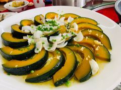 鲜百合蒸南瓜-鸡冠山庄