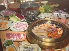 -焰江山海鲜牛排烤肉自助(锦华万达二星店)