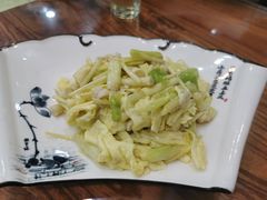 茭儿菜炒鸡蛋-广迎居老正兴菜馆