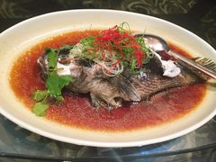 葱油桂鱼-湖滨28中餐厅·西湖宴·杭州君悦酒店