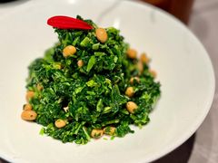 芥兰苗拌甜黄豆-醉庐·新上海菜(南京西路店)