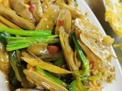 姜葱炒圣子-明记海鲜大排档(巽寮湾店)