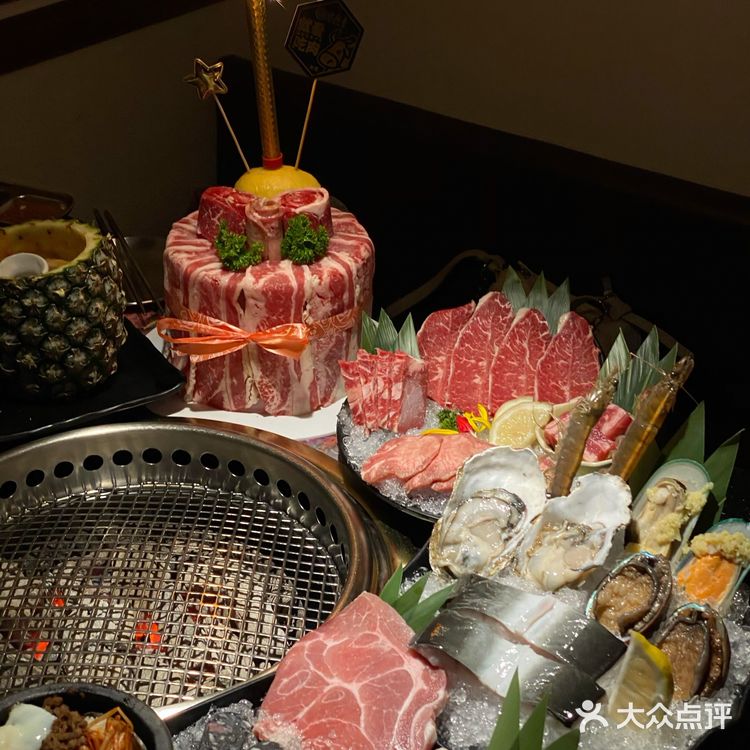广州探店｜天河CBD人均200💰和牛海鲜放题烤肉🥩