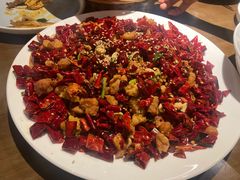 传统辣子鸡-向川南·水煮鱼·川菜(和平里店)