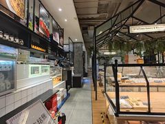 面包甜点陈列柜-托斯卡纳烘焙意大利餐厅(五天地店)