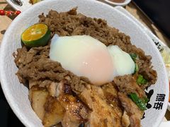 大碗过瘾双拼-熊吞·大碗丼烧肉饭(西市场嘉华店)