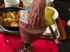 红豆奶昔-蓝山咖啡馆(白马湖店)