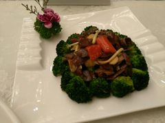 西兰花炒肾片。-百乐门喜宴(海珠广场华厦店)