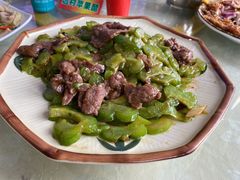 苦瓜炒牛肉-区海鸡场饭店(石壁店)