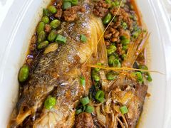 毛豆烧黄鱼-苏启渔港(云南北路店)